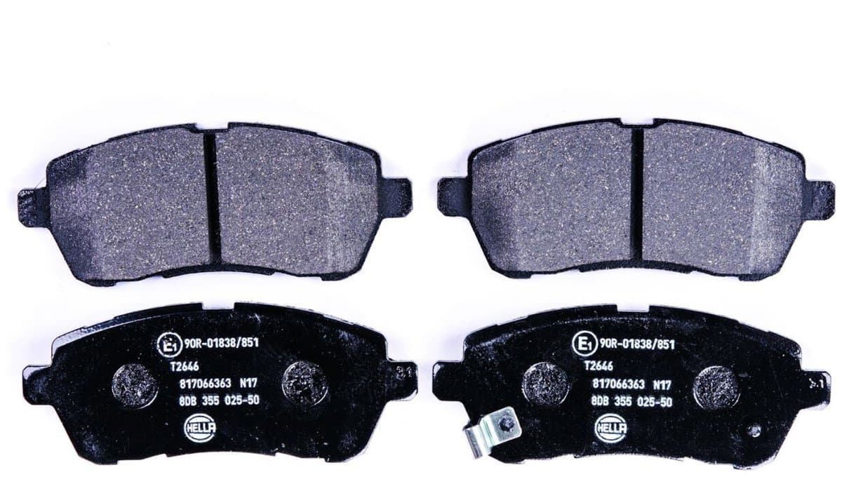 Hella PAGID remblokken Schijfrem Set Voorzijde voor Mazda 2 Hatchback DL DJ