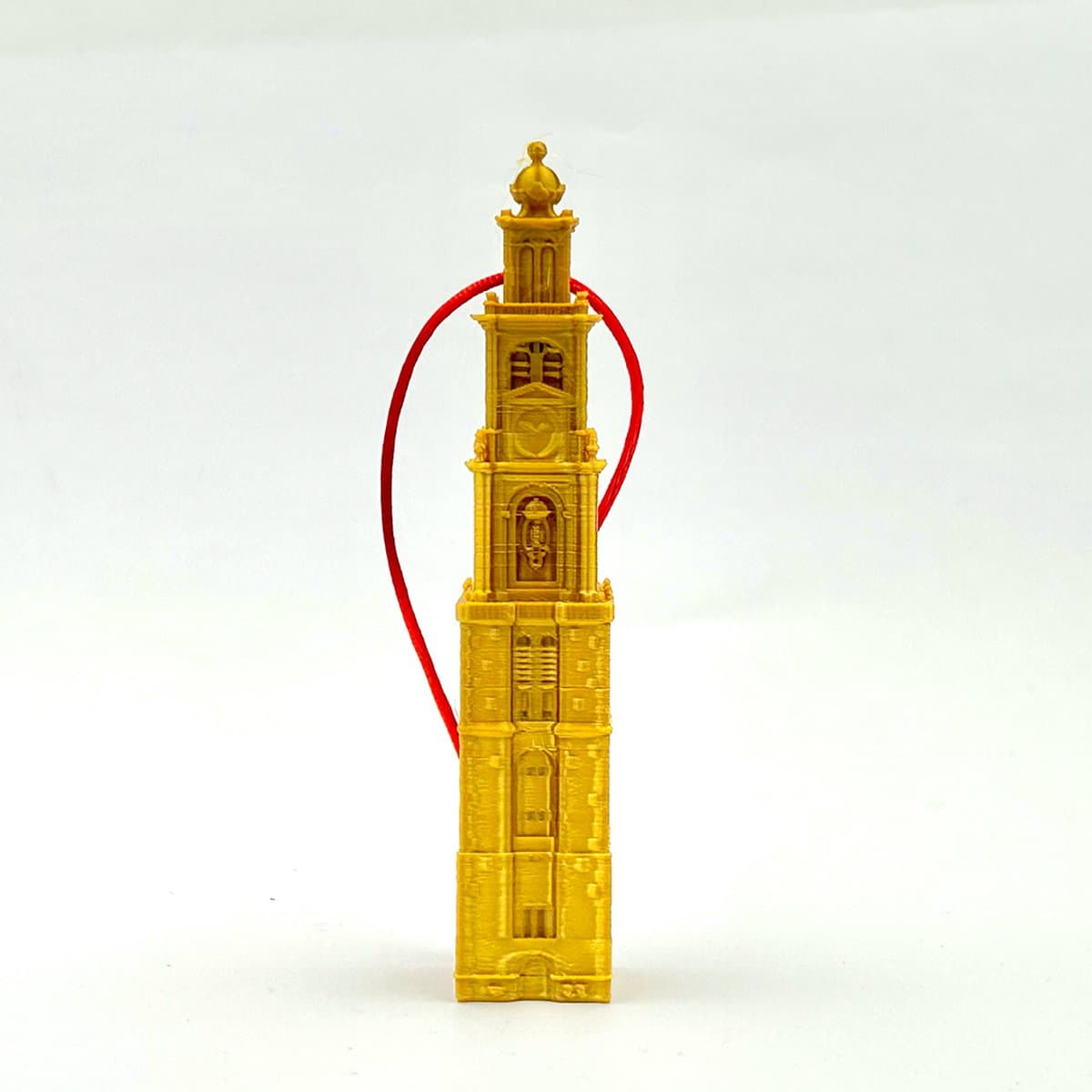Kersthanger Westerkerk Amsterdam 3D geprint - Goud