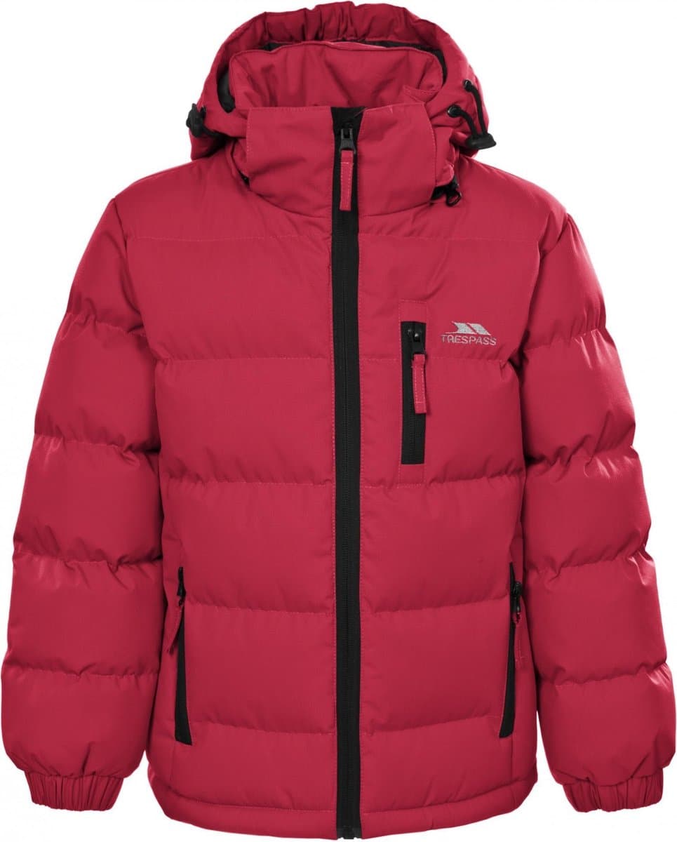 Trespass kinderwinterjas Tuff Jacket Rood-7/8