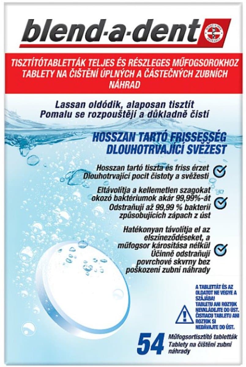 Long-lasting Freshness Cleansing Tablets - Čisticí Tablety Pro Zubní Náhrady + Rovnátka