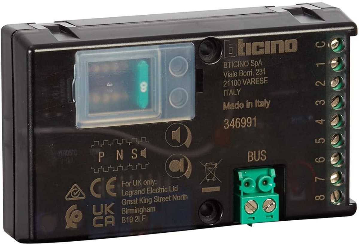 Inbouwluidspreker voor Audio Deurintercom Systemen met 2-Draadse Technologie