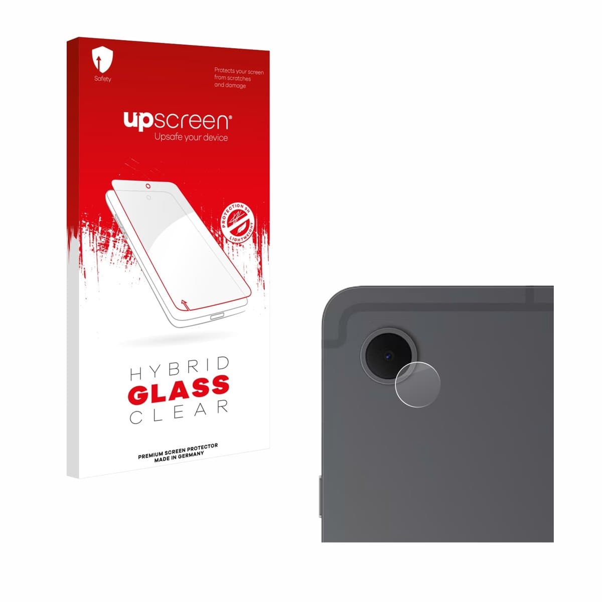 upscreen - Screenprotector voor Samsung Galaxy Tab S10 Lite (ALLEEN Camera Lens) - Folie Beschermfolie Beschermglas transparant