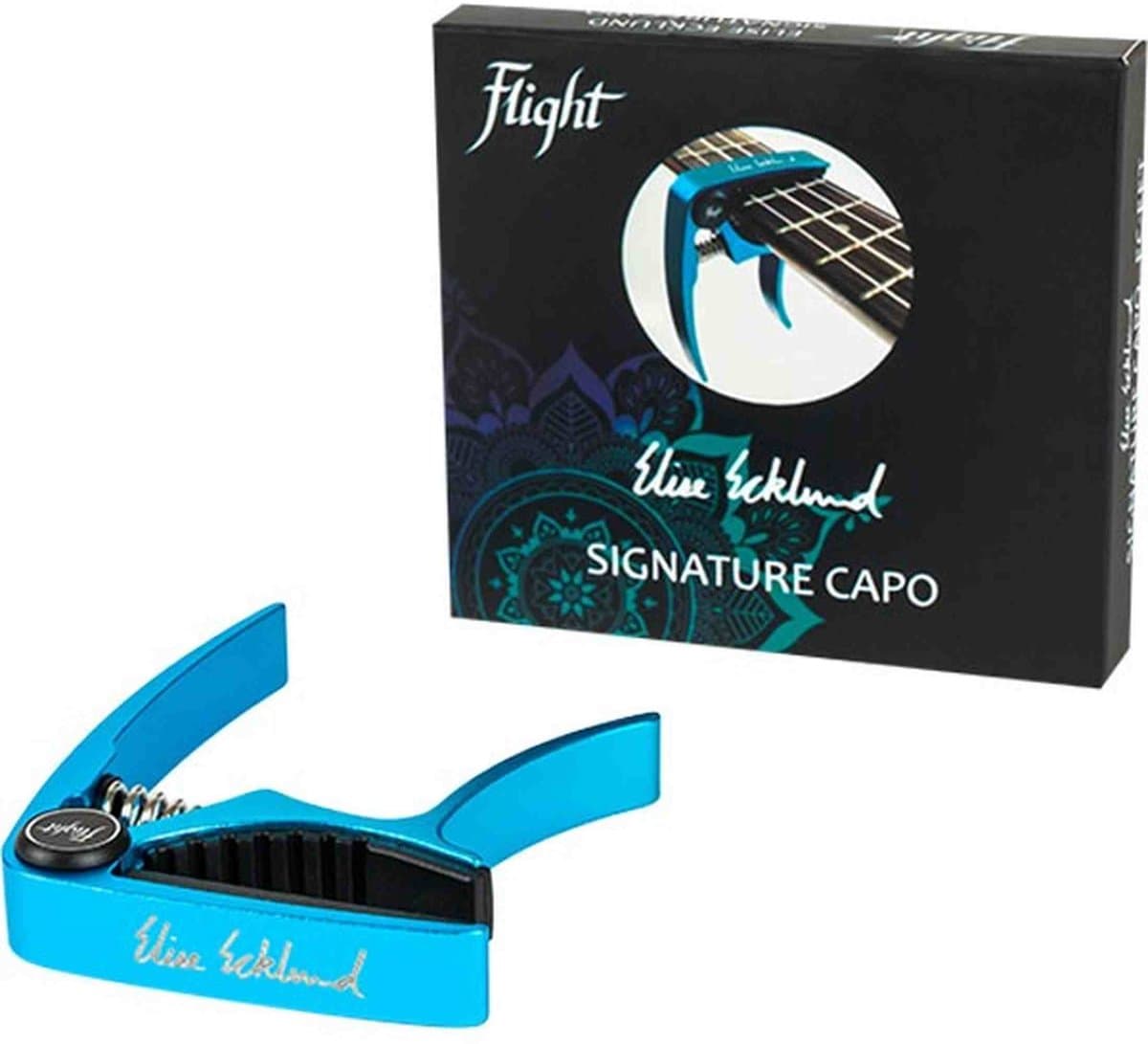 Flight ALMFCEET Elise Ecklund Signature Capo - Turquoise