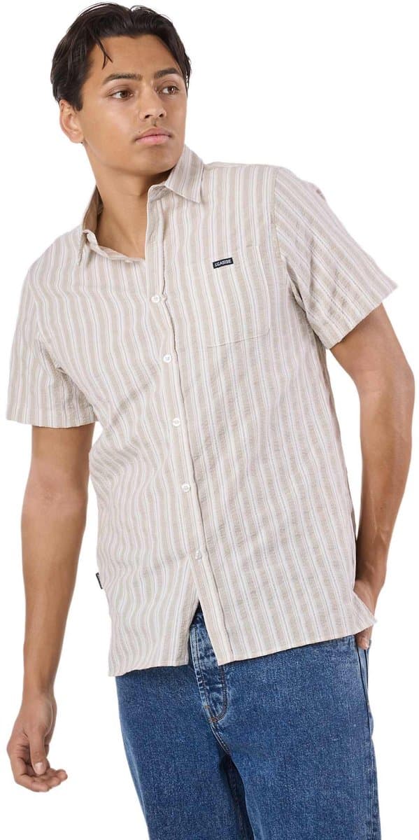 Seaside Coos Bay Shirt – Korte mouw overhemd voor heren – Maat L