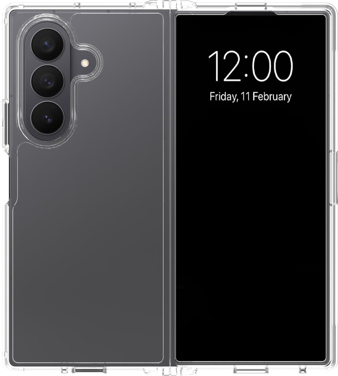 Accezz Hoesje - Geschikt voor Samsung Galaxy Z Fold 8 Ultra - Xtreme Impact Backcover 2.0 - Transparant