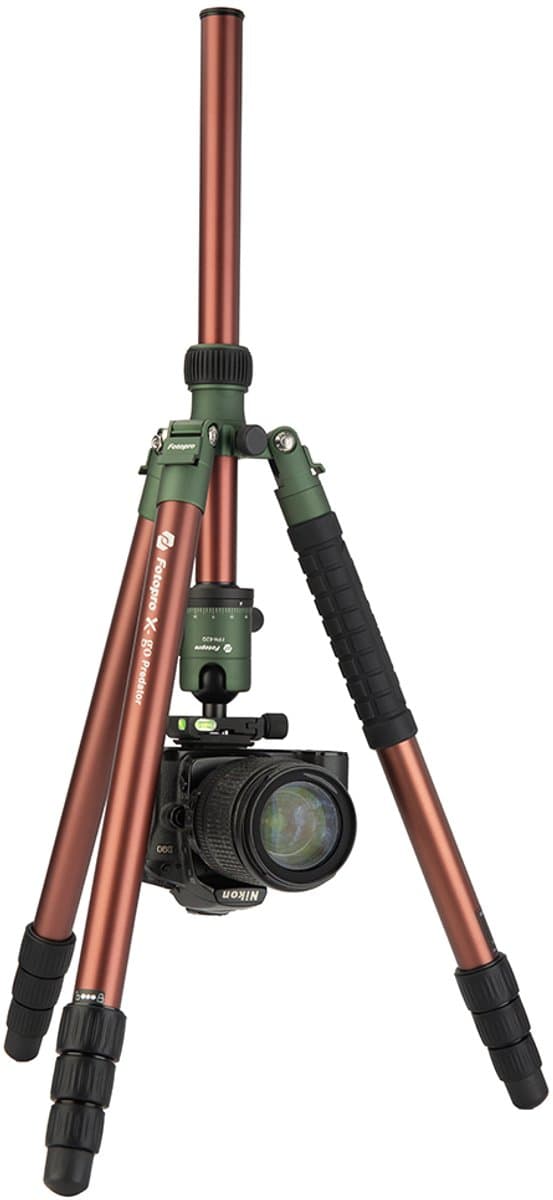 Fotopro Tripod X-go Predator w/ ball head FPH-62Q greenbrown
