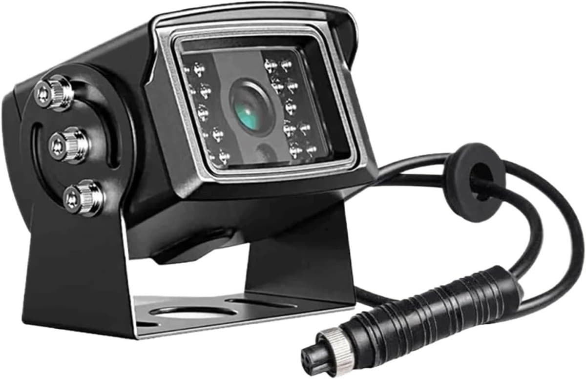 Parkeercamera - Achteruitrijcamera - Veilig Parkeren - Heavy Duty Metaal - 12-24V - Zwart