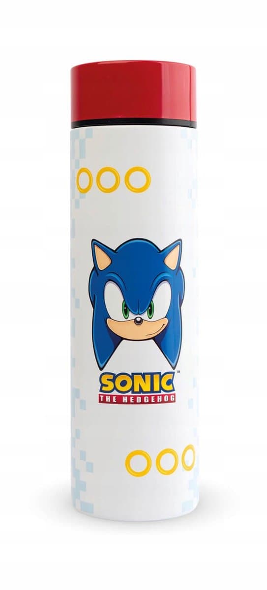 Grupo Erik Sonic The Hedgehog - Hot&Cold 420Ml Metal Bottle Fles - Multicolours