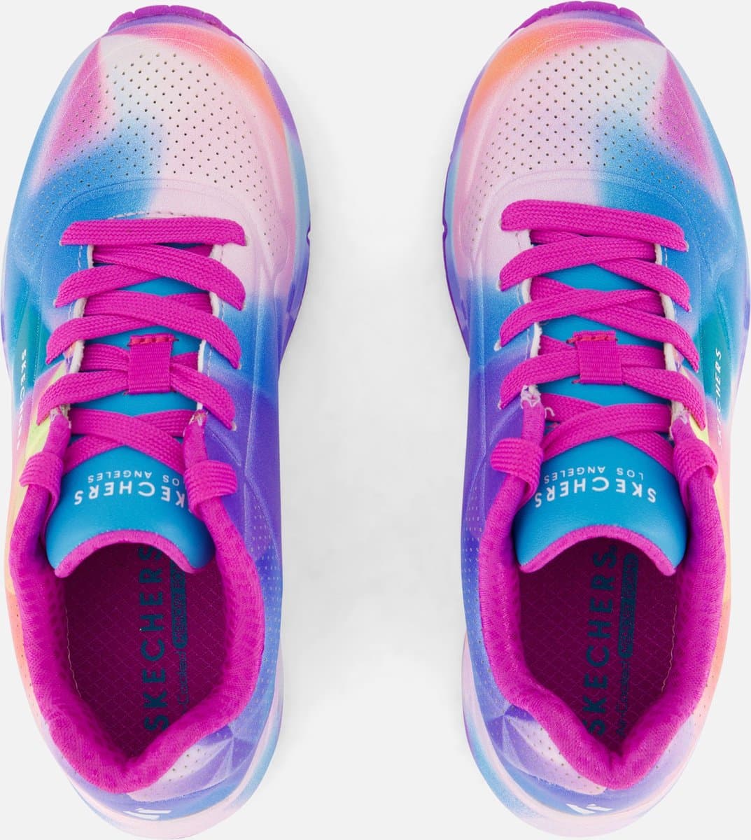 Skechers Uno Gen1 - Prism Burst Meisjes Sneakers - Paars/Multicolour