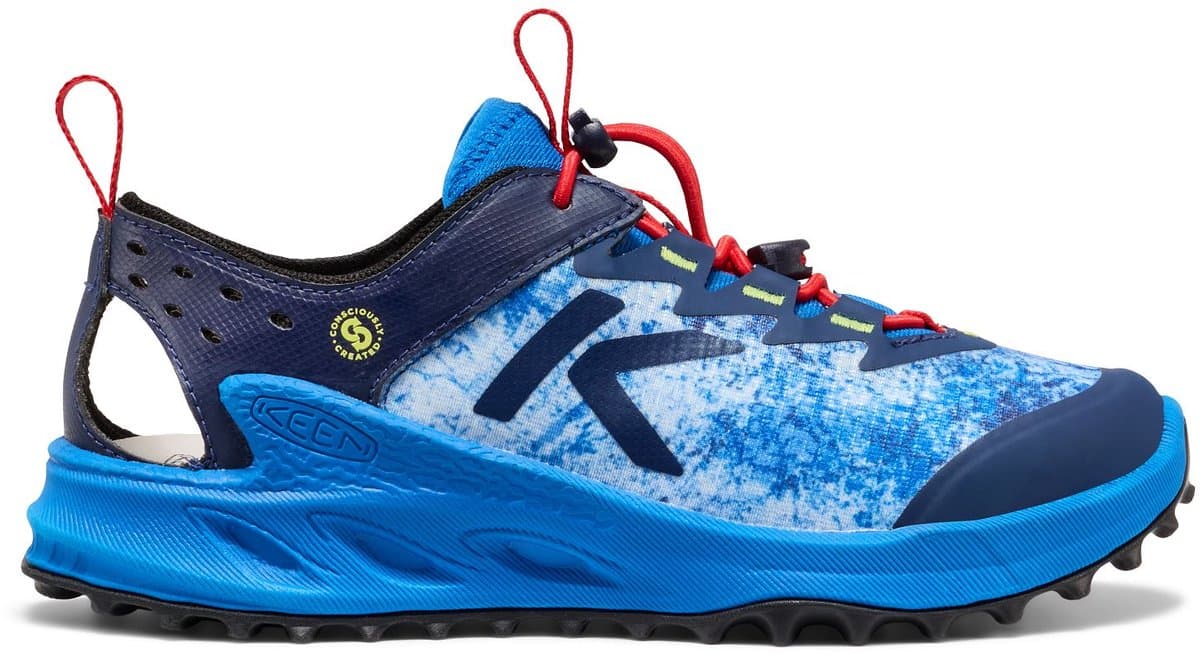 Keen - Zionic ADV Older Kids Wandelschoenen Precious Blue/Racing Red - Maat 35