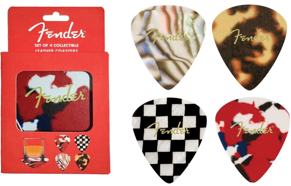 Fender - Patterns Onderzetter Set - Multicolours