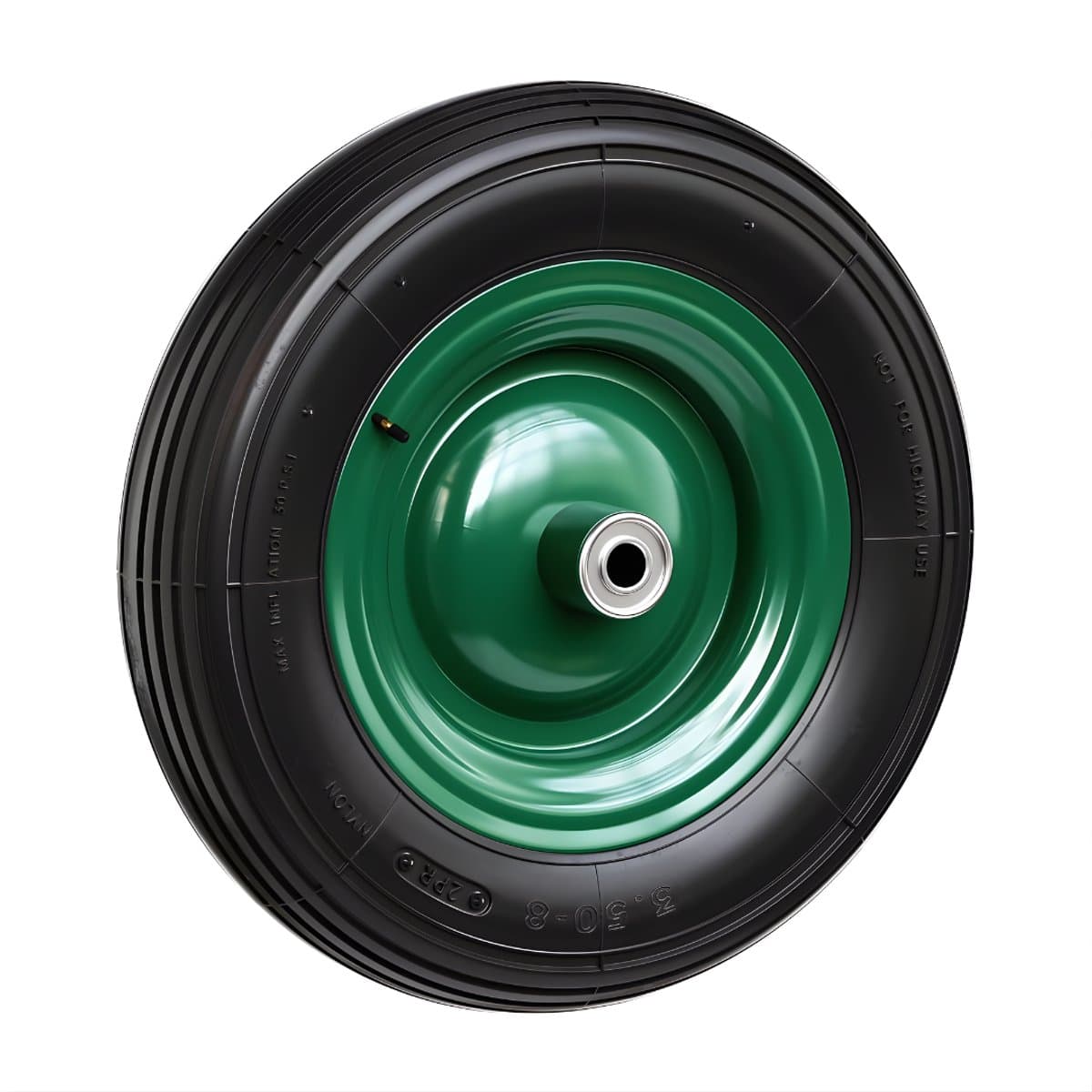 REN® Kruiwagenwiel - Kruiwagenwiel Anti Lek - Kruiwagens - Zwart - 37cm x 9cm x 37cm