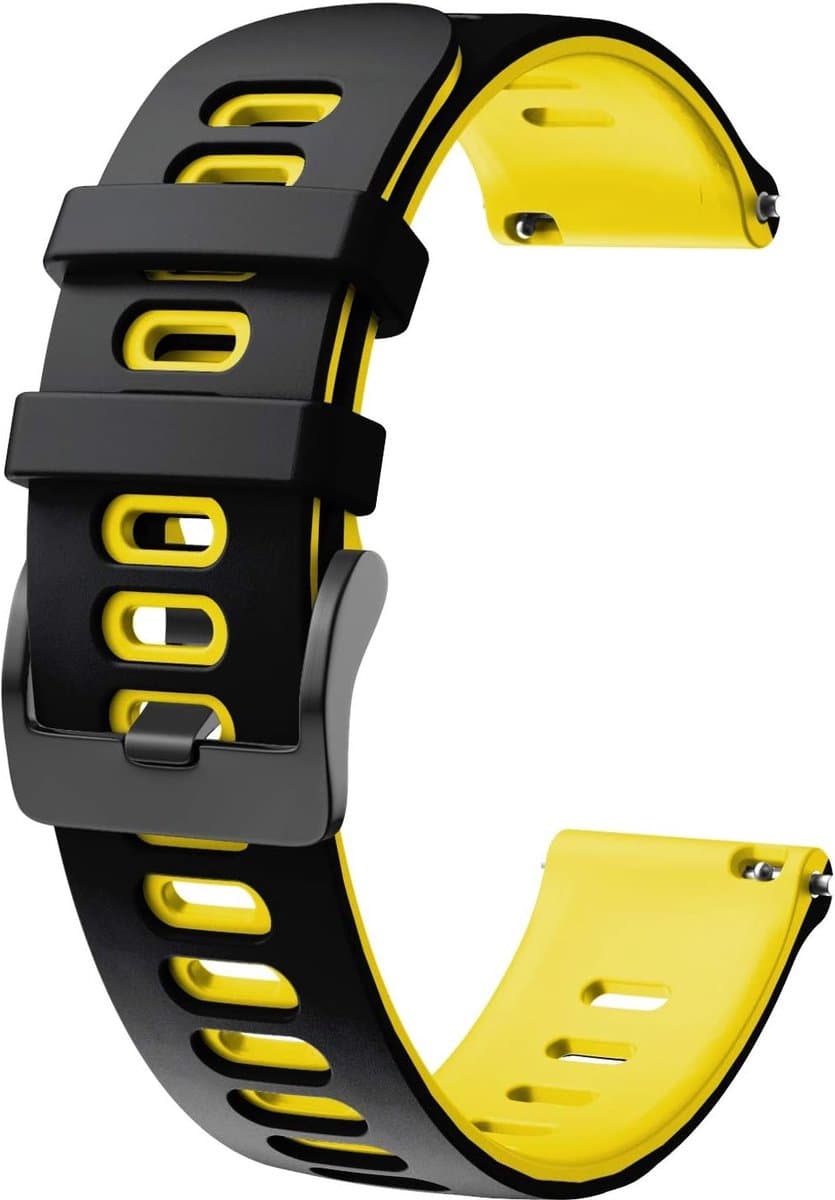 22mm horlogeband geschikt voor verschillende smartwatches zoals Vantage M/M2, Letsfit IW2, en SUUNTO 9 PEAK, ideaal voor sport en dagelijks gebruik