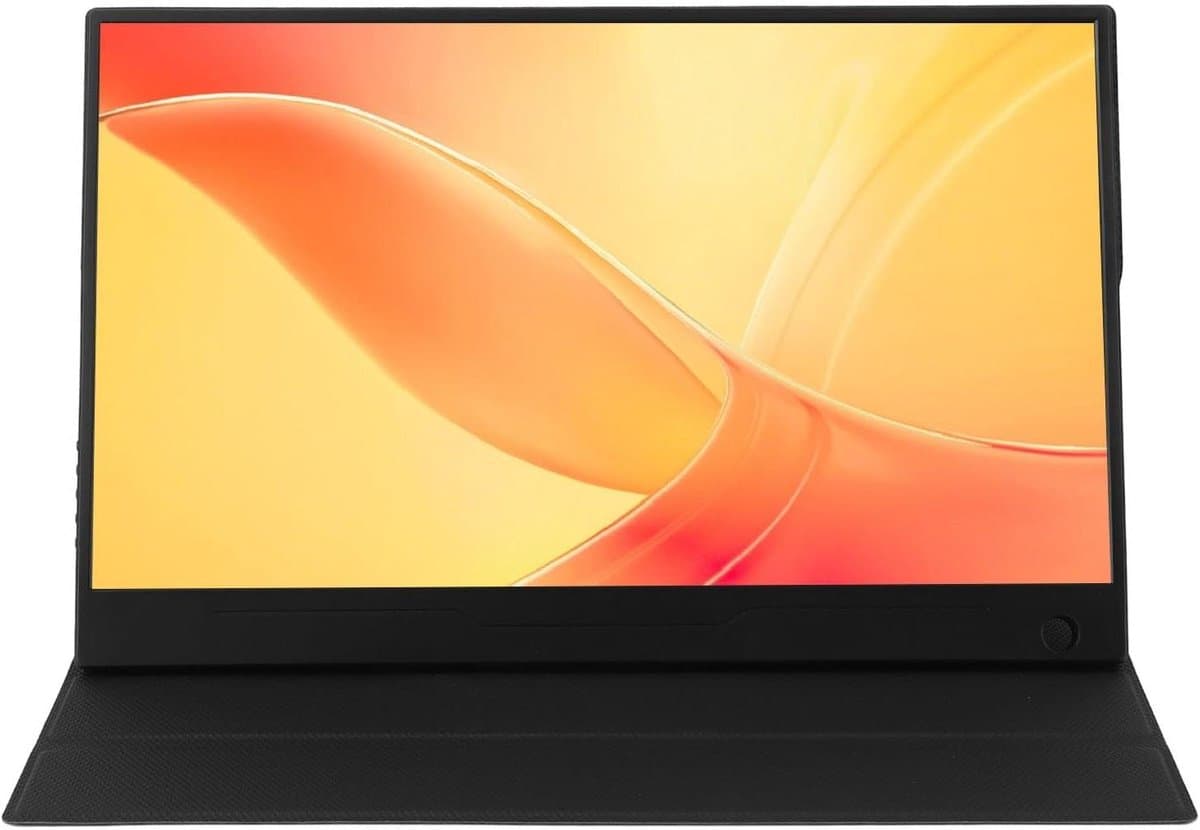 Draagbaar Monitor - Extern Display - Productiviteit Verhoging - Dubbele Luidsprekers - 14 inch - Zwart