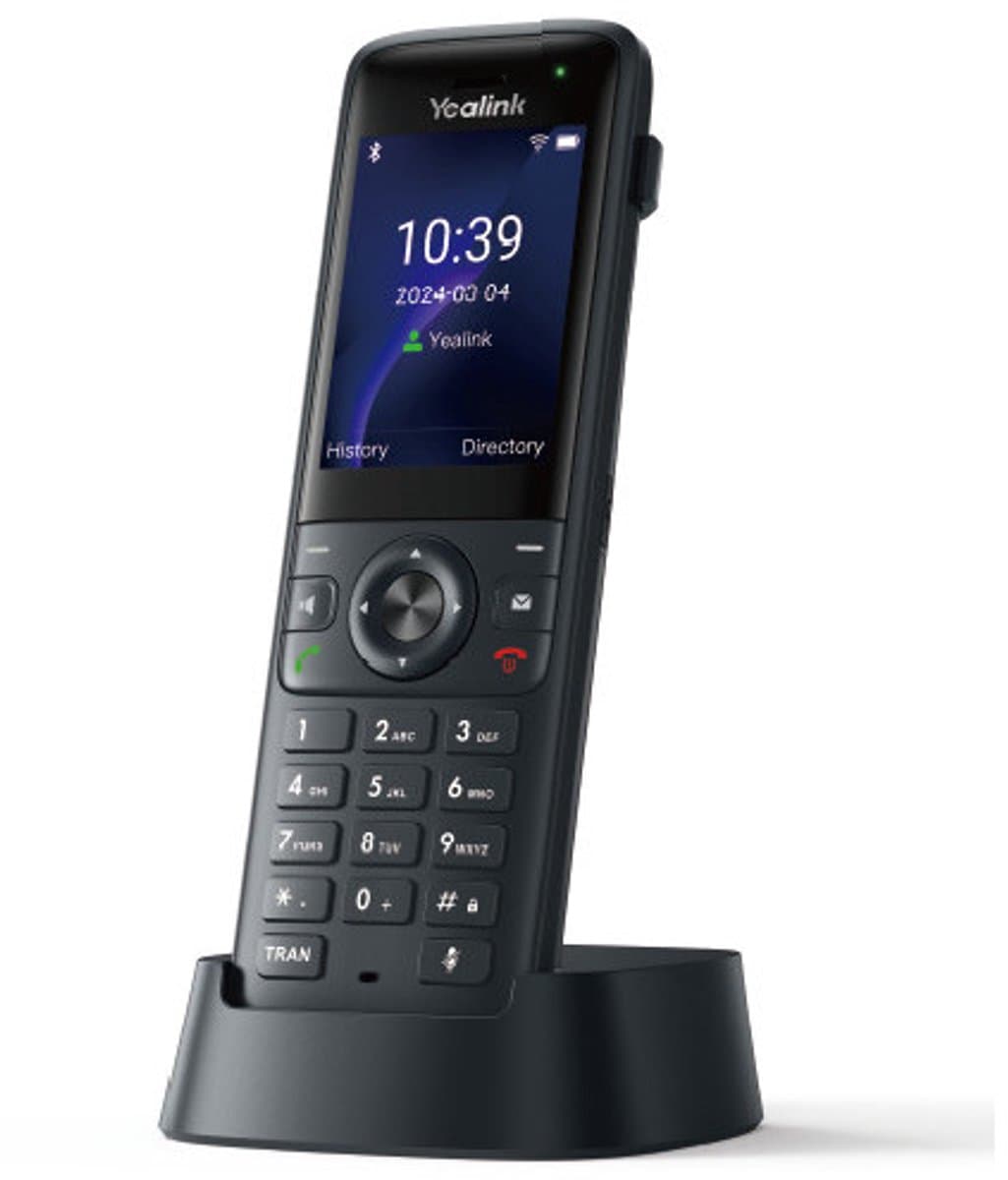 Yealink AX83H IP telefoon Zwart TFT Wifi