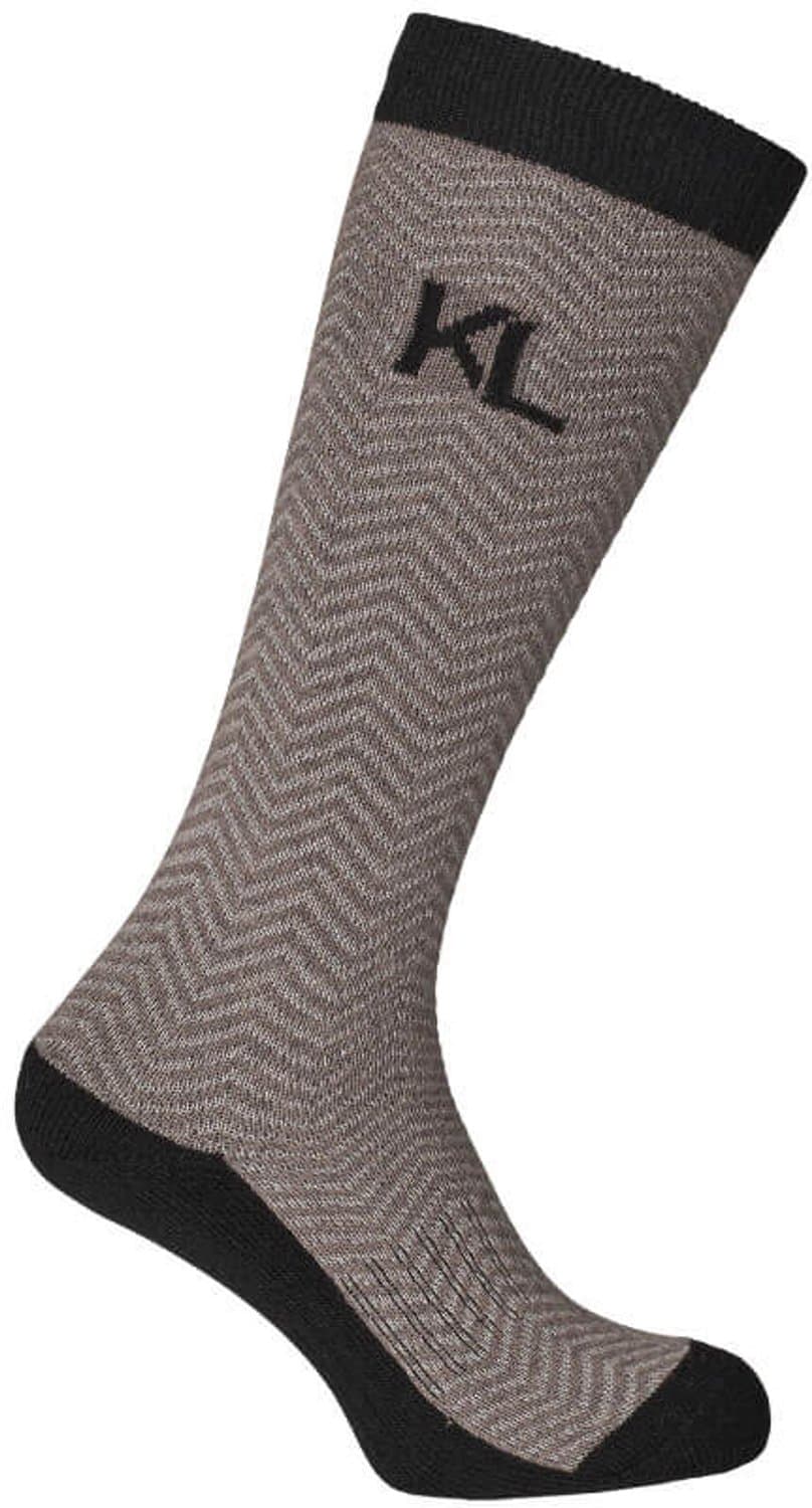 Paardrijsokken Kingsland KLAudrey Brown Iron - 35-37