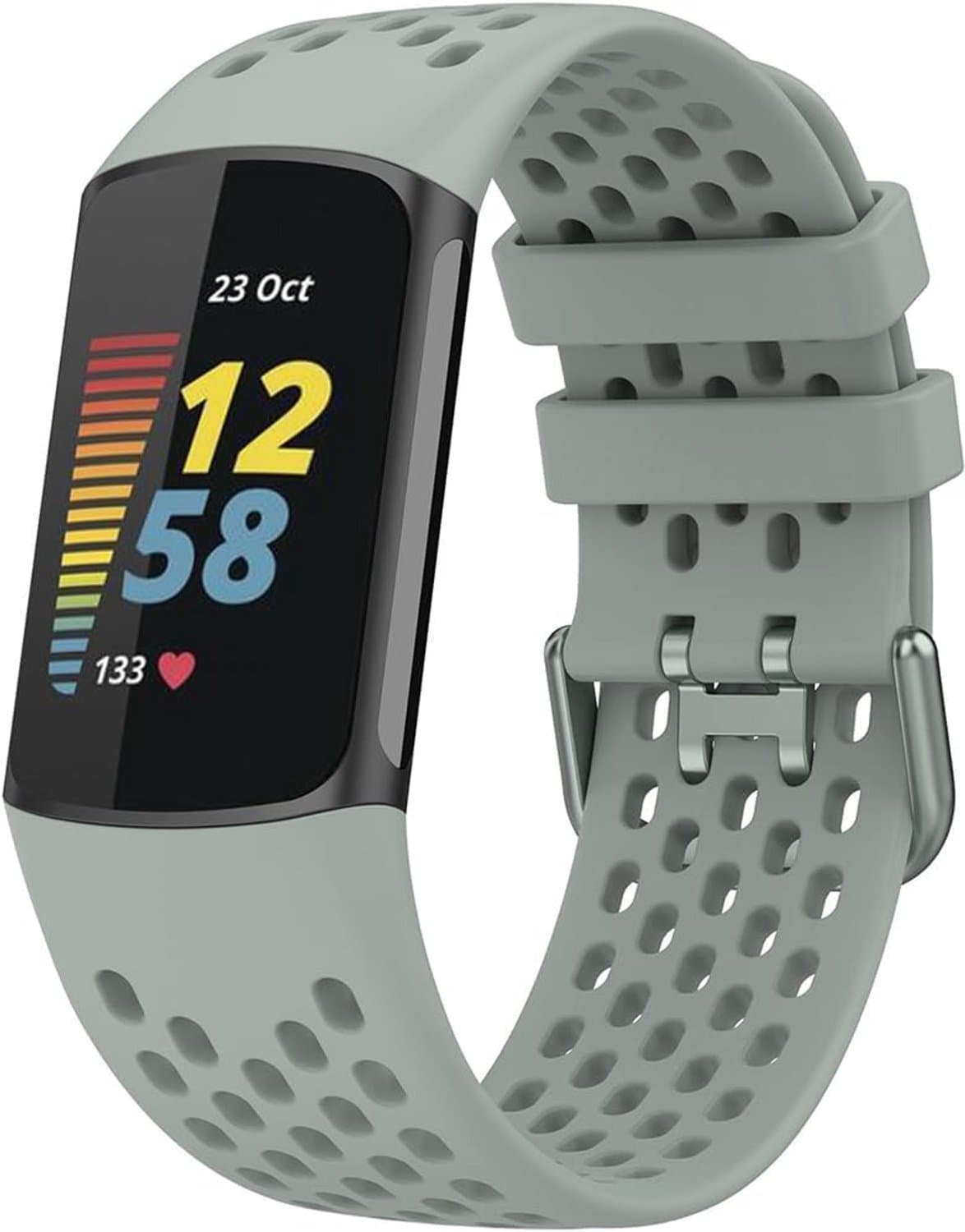 Compatible with Fitbit Charge 6 Replacement Band - Replacement Silicone Wristband Compatible with Charge 6 - ShopVlot