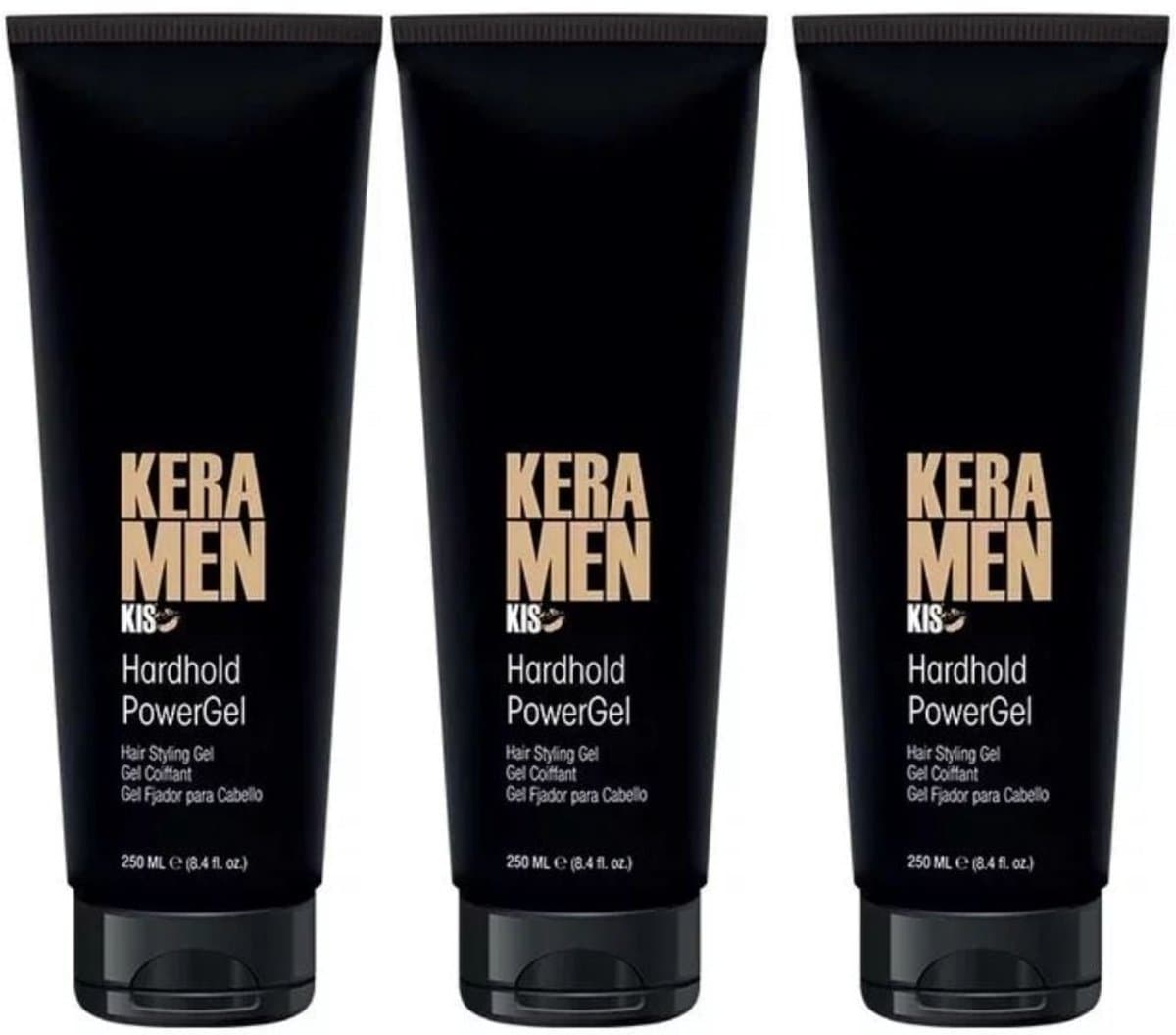KIS - Keramen HardHold PowerGel - 3x250ml