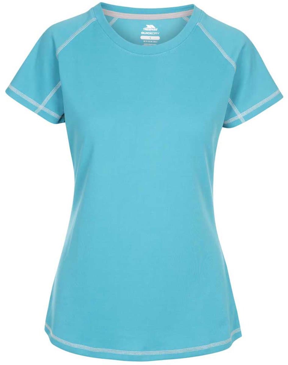 Trespass Viktoria T-shirt Met Korte Mouwen Blauw L Vrouw