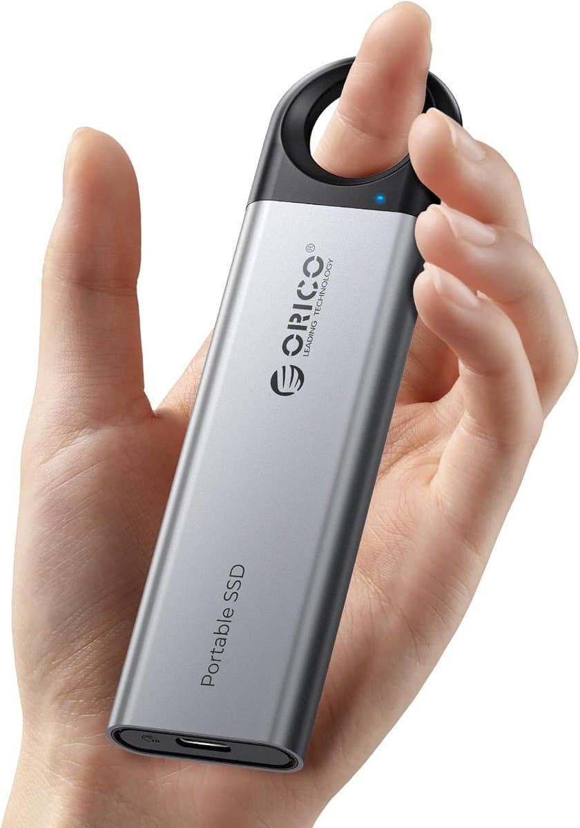 Externe SSD 2TB USB 3.2 Gen2 Hoge Snelheid tot 1000MB/s Draagbare Opslag