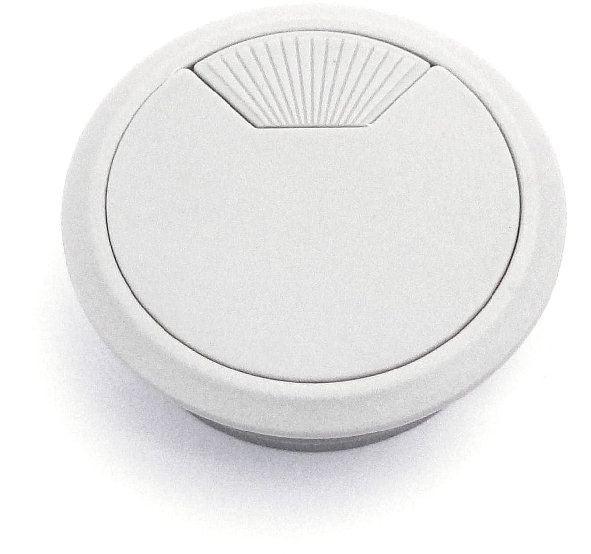 20 stuks SOTECH kabeldoorlaat, kunststof wit, boormaat Ø 59 mm