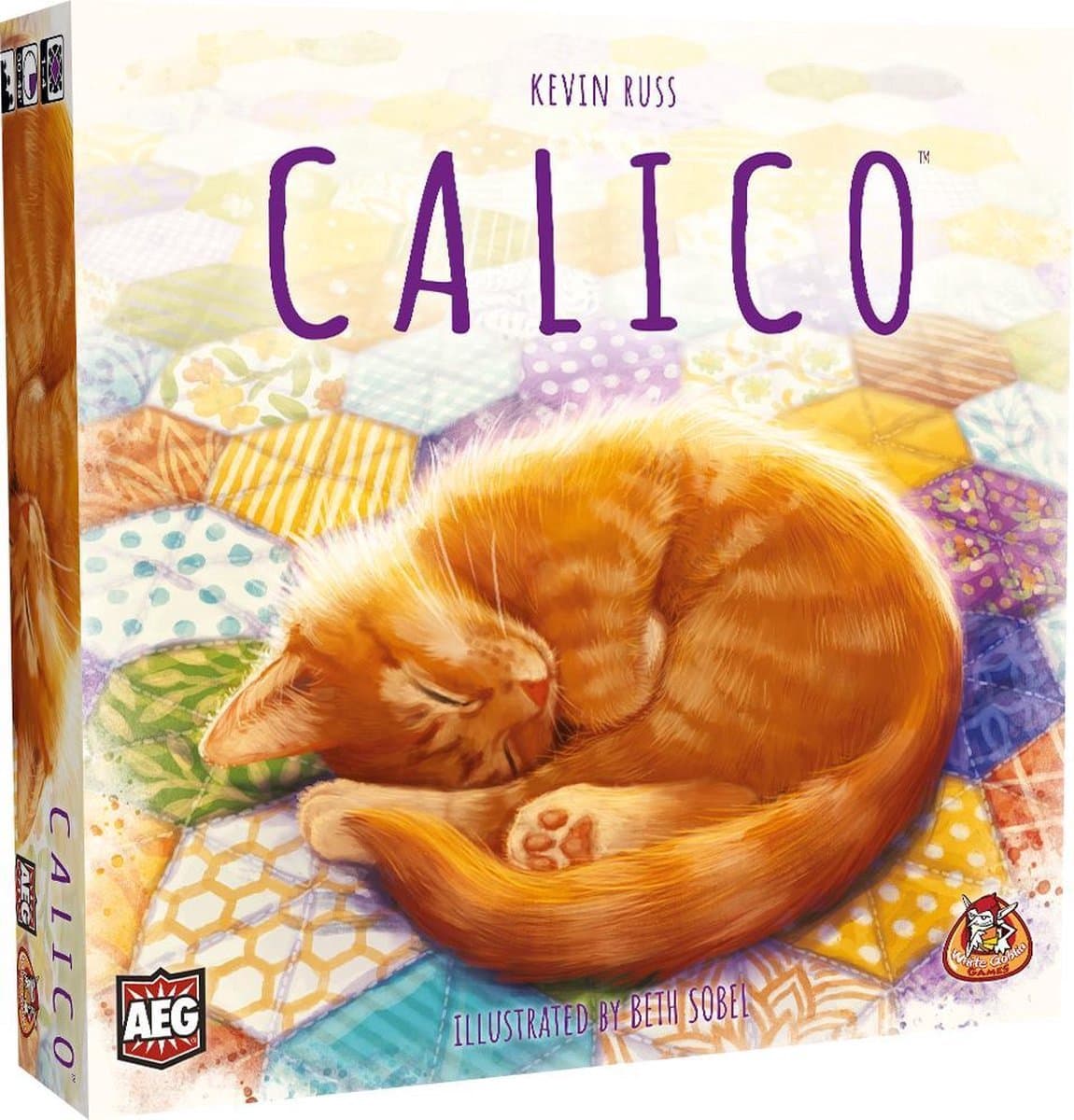 White Goblin Games - Calico - familiespel - 1 tot 4 spelers - 45 minuten - Vanaf 10 jaar