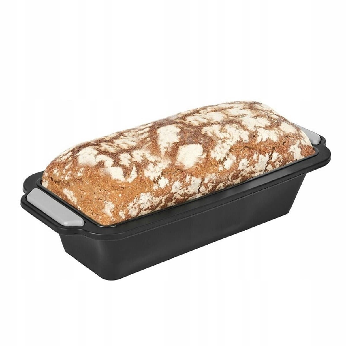 Zwarte Siliconen Cakevorm 29 x 12.8 x 6.2 cm
