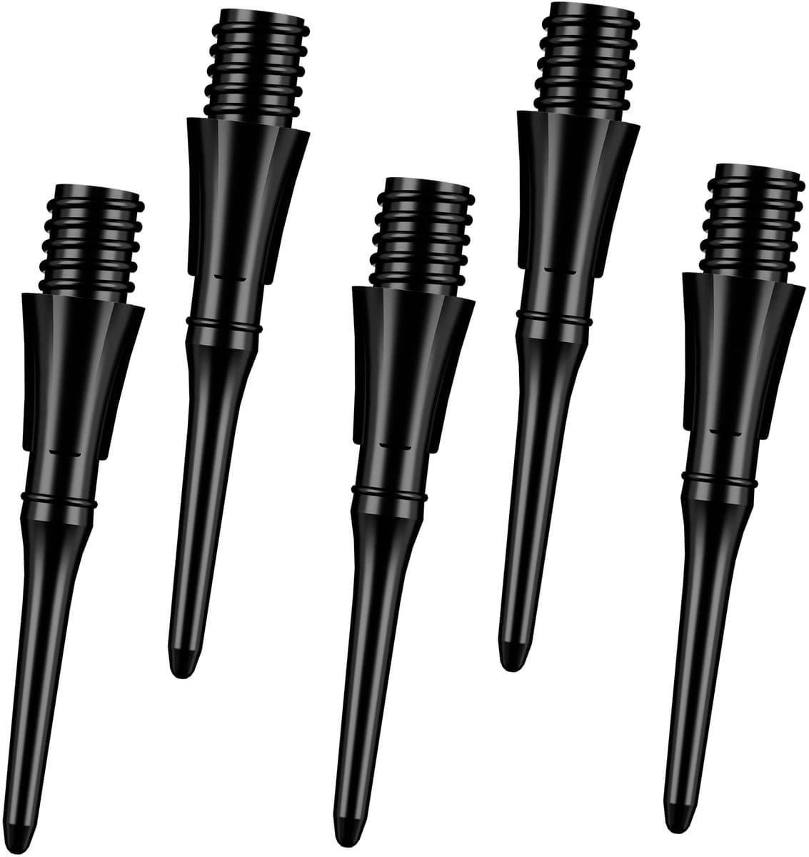 Dailygoods- Dartpunten 100 Stuks - Kunststof - 2BA-Schroefdraad - Zachte Dartpunten - Duurzaam - Veilig en Nauwkeurig - Dartspitsen