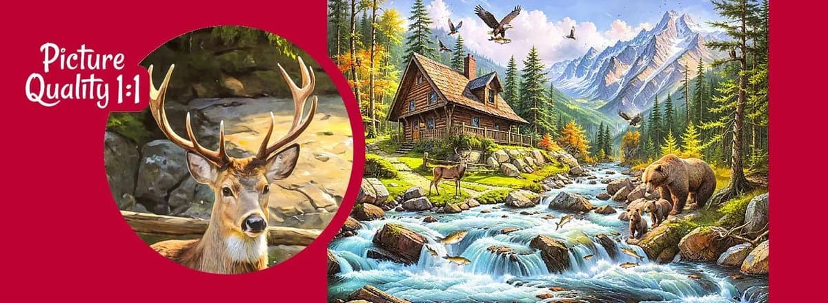 The Living Valley Puzzel 1000 Stukjes