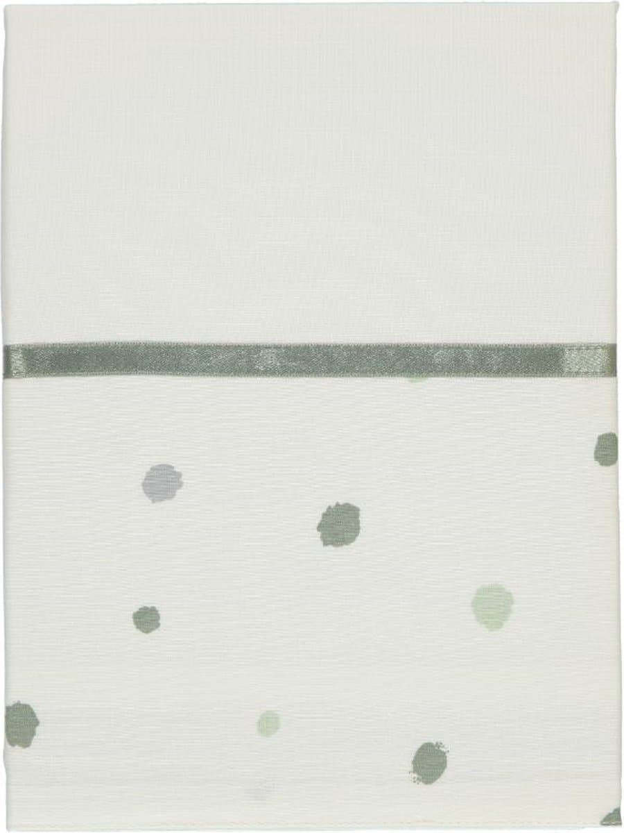 Briljant Baby Laken met Bies voor Wieg 75x100 - Sunny - Groen