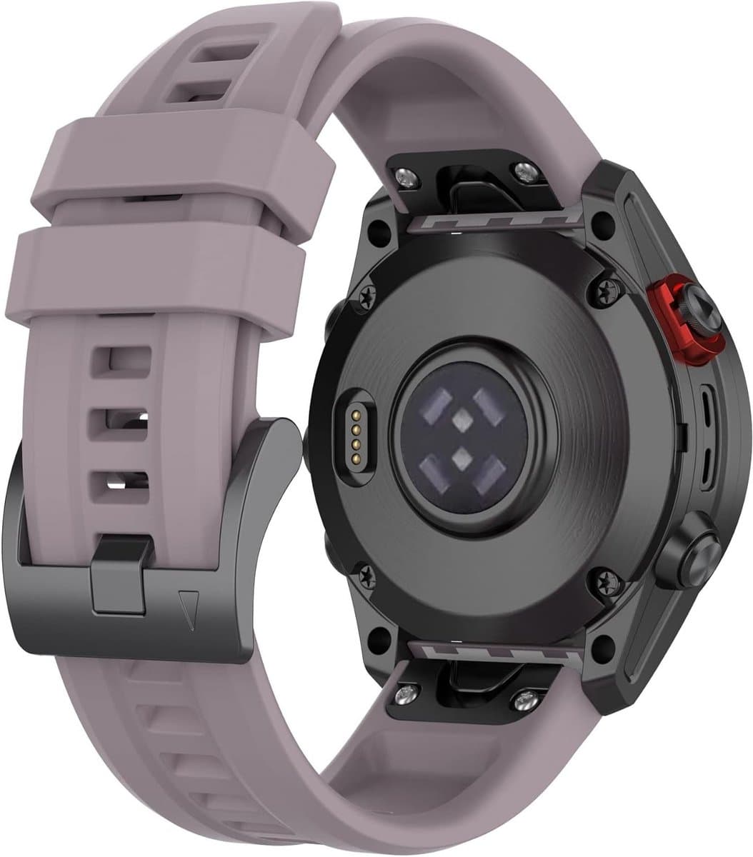 Zachte en Flexibele Silicone Horlogeband voor Garmin Fenix 7S/6S/5S en Instinct 2S, Sportieve Vervangband met Metalen Gesp en Comfortabele Pasvorm