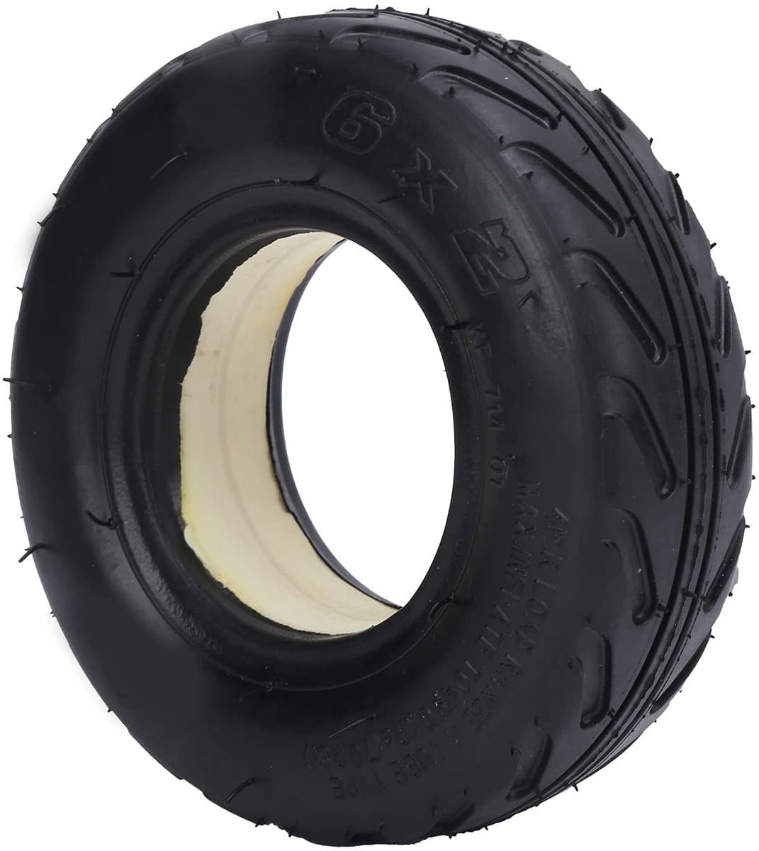 Allecto - Elektrische Scooter Band - 8 Inch Buitenband - Veilige Grip bij Regen - Upgrade Onderdelen - Massief Rubber - Geschikt voor Elektrische S...