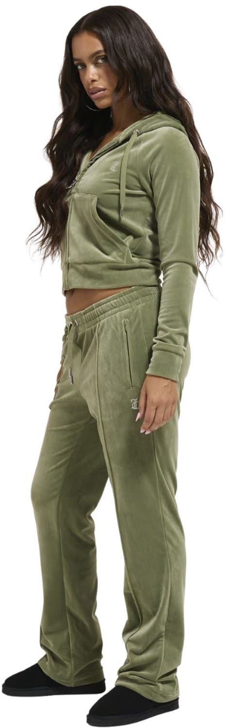 Juicy Couture Juicy Couture Madison Classic Velour Hoodie With Juicy Logo - Maat XXL