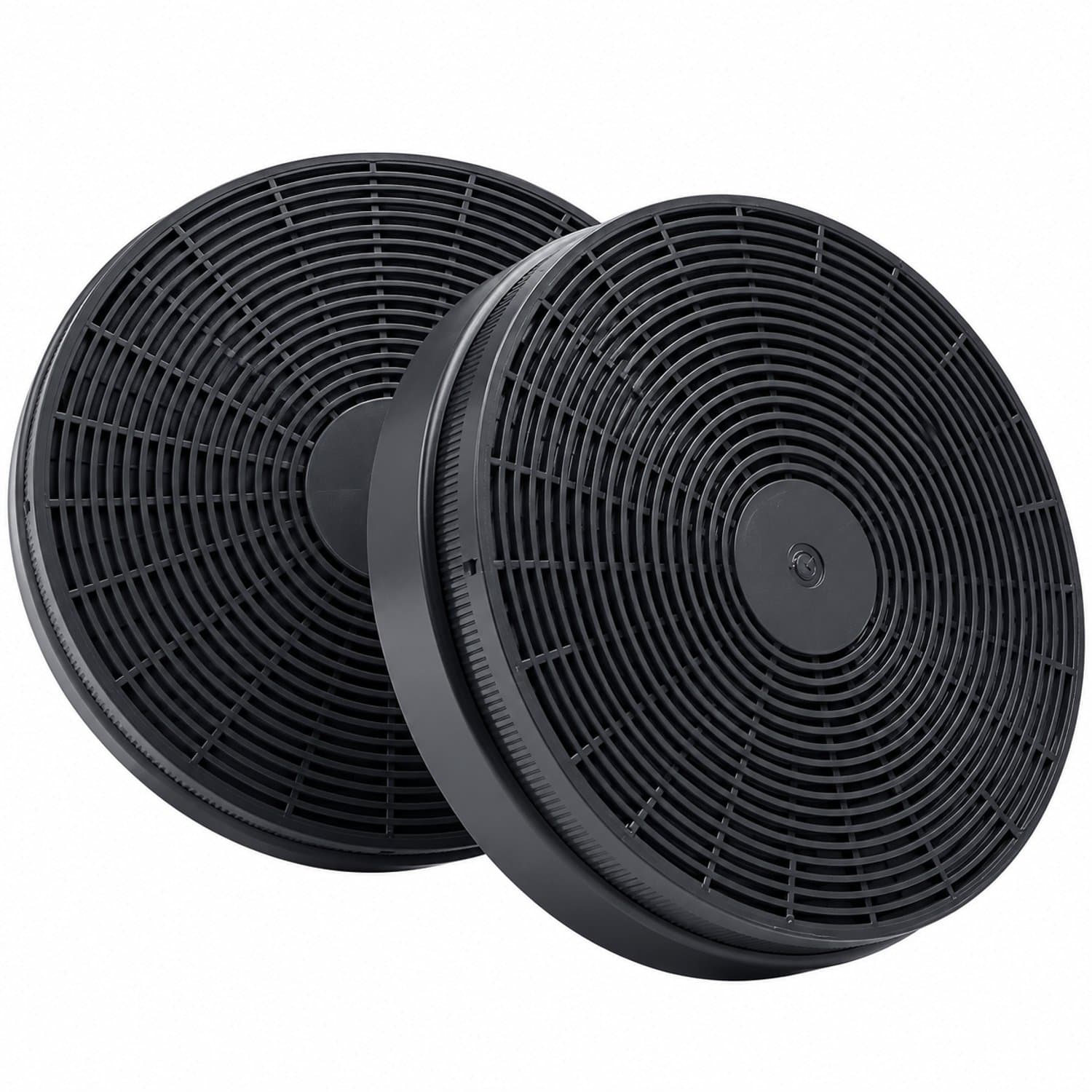Fixem Koolstoffilter geschikt voor Inventum, Candy 2KSF002, 49037930 – Set van 2 stuks – Ø175 mm x 34 mm – Afzuigkap filter – Koolstoffilter voor vet en geur – Vervangt 49037930, 35419, ATLCF110 – Geschikt voor diverse modellen