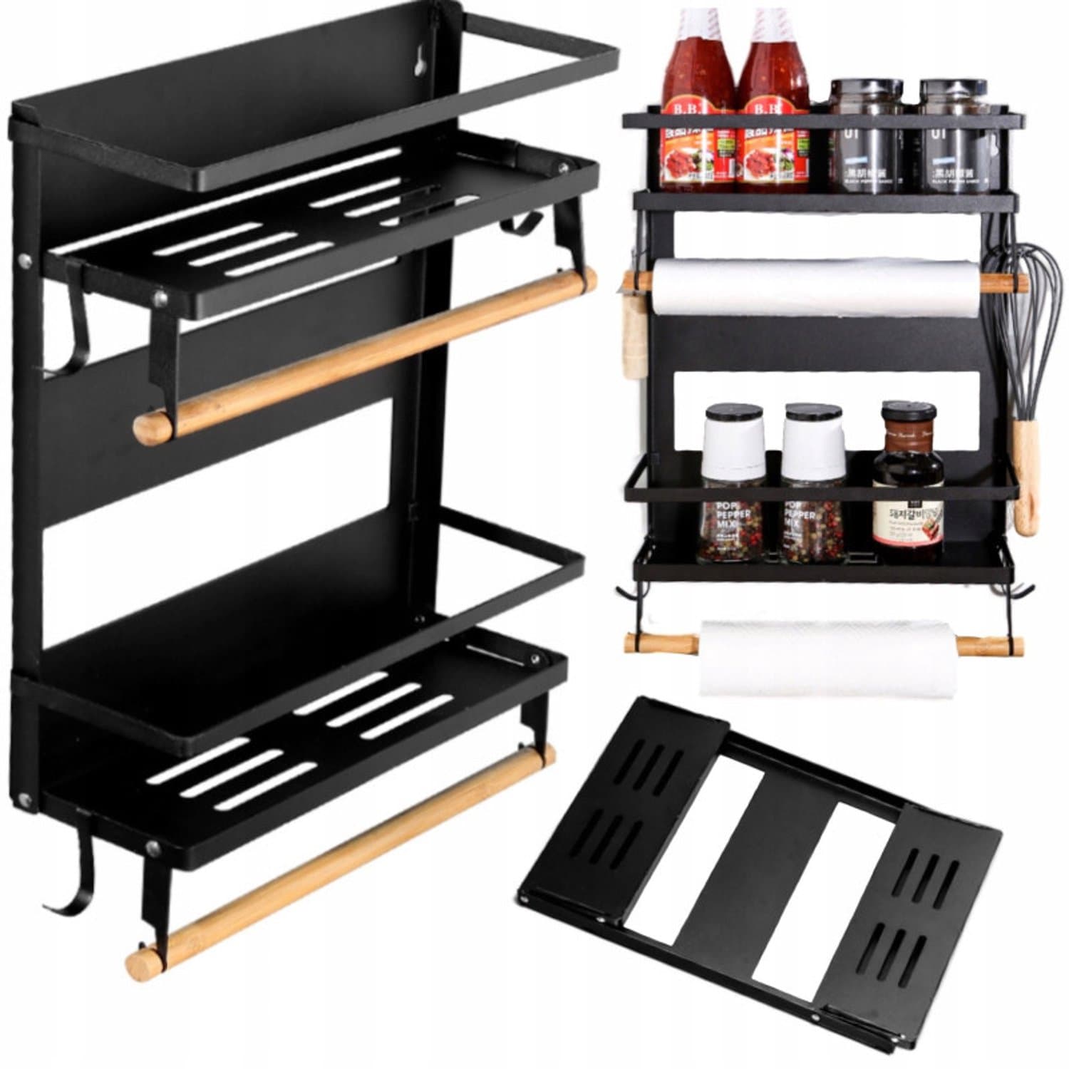 Magnetische Keukenplank Organizer voor Koelkast/Wand - Groot