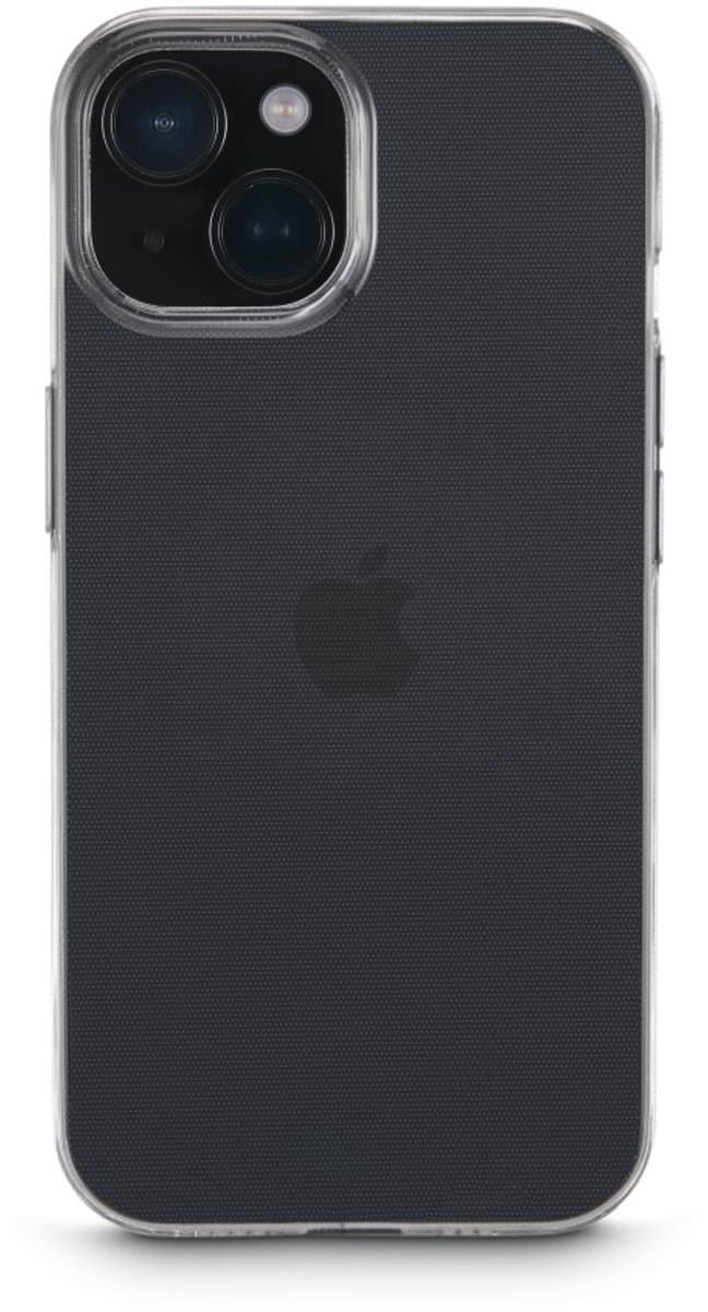 Hama hoesje geschikt voor Iphone 15 Plus - Always clear cover - anti-vergeling - Transparant