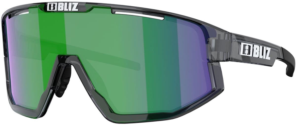 Bliz Fusion Sportbril Crystal Black/ Brown&Green Mirror - OZB7005-11
