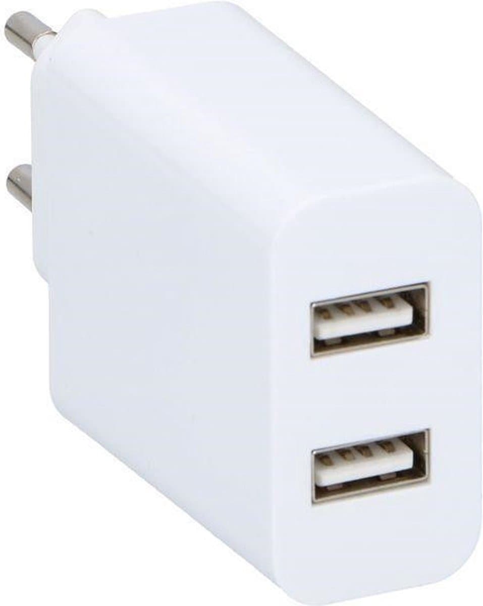 Grundig oplader voor 2x USB (exclusief laadsnoer)