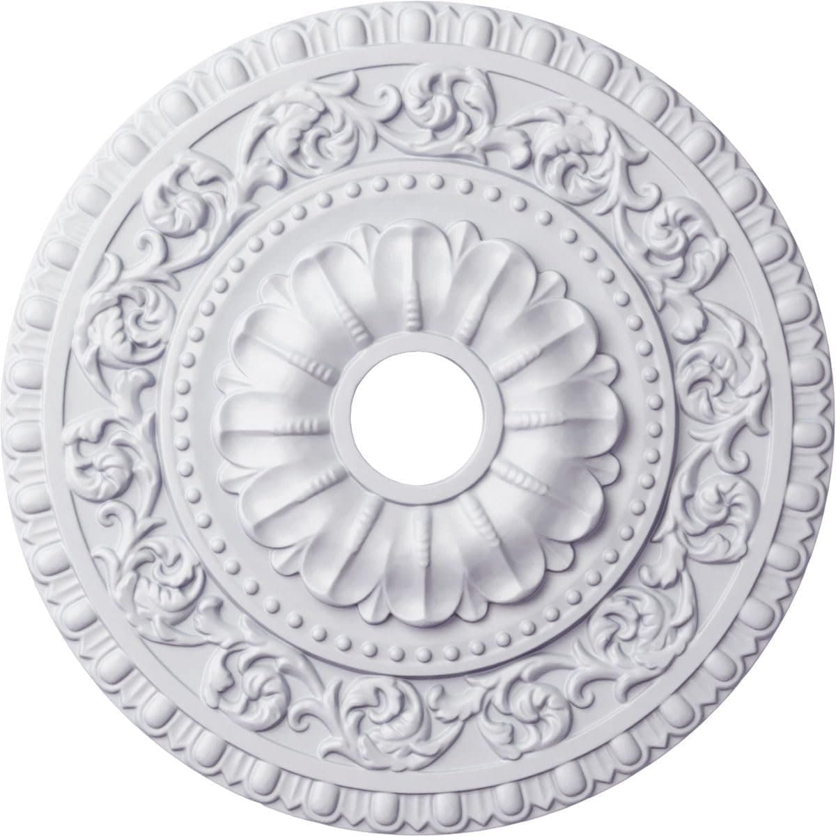Klassiek Plafondornament Decoratie Medaillon Versiering Ø59.7cm (Buitendiameter)