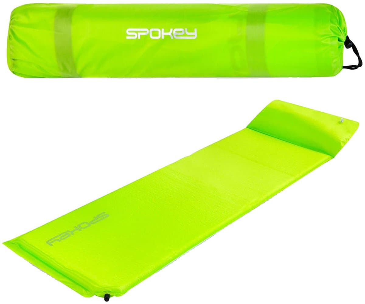 Spokey Savory Slaapmat - Groen - 186x50x2,5 cm