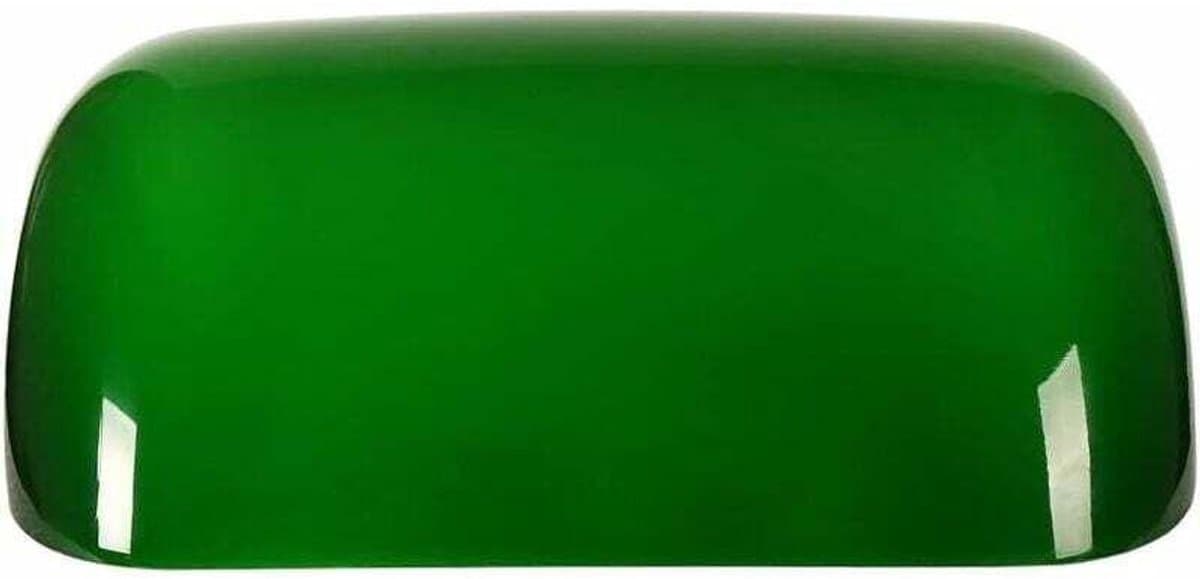 Lampenkap - Bankerlamp - Groen Glas - 1 Stuk - Bureau + Kantoorgebruik