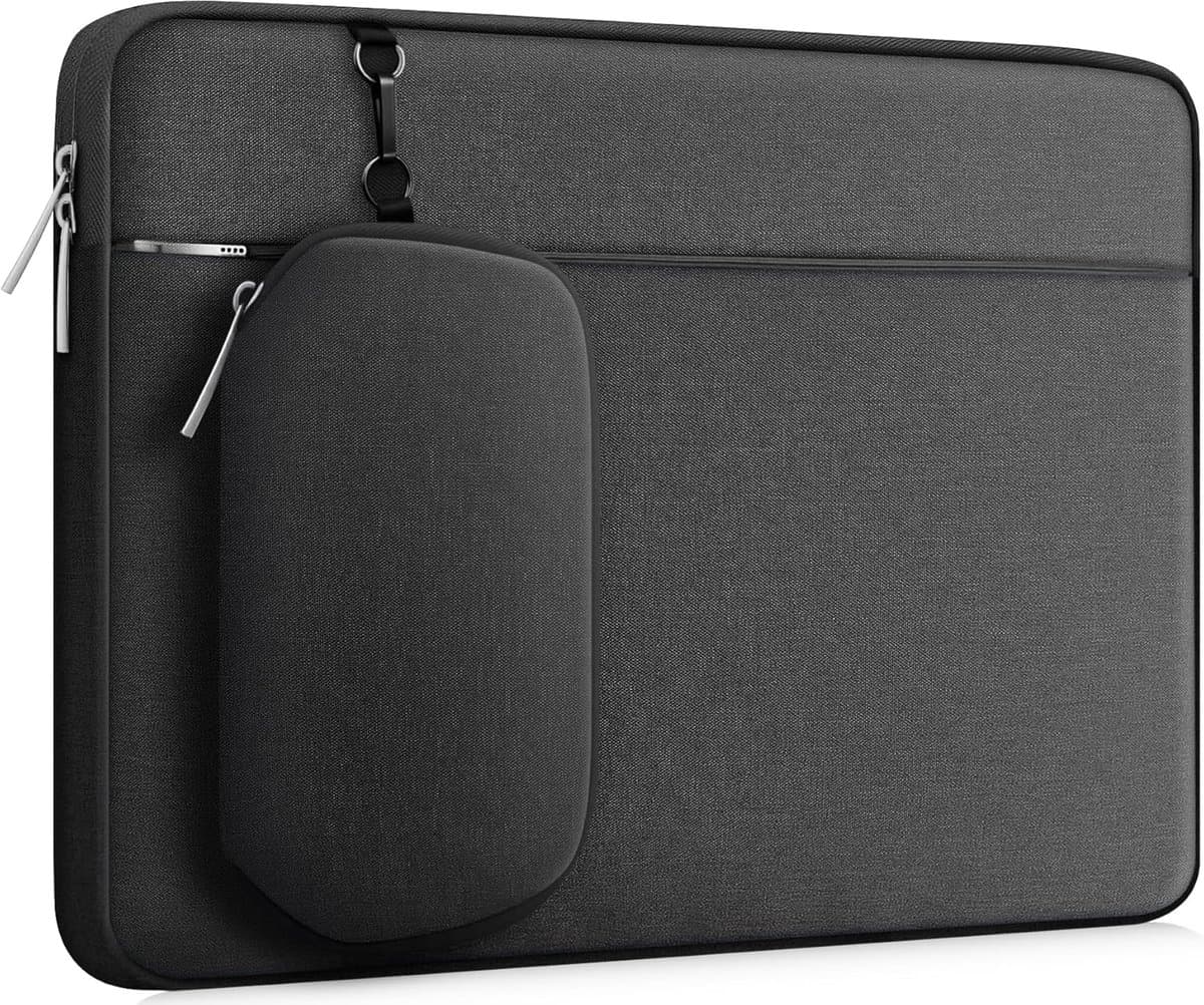 Originap 13,3 Zoll Laptop Hülle 13,3'' Tasche Wasserdicht Schützende Notizbuchtasche Abnehmbarer Zubehörtasche Kompatibel mit MacBook Air/pro 14 M4 M3 M2 M1 2025-2016