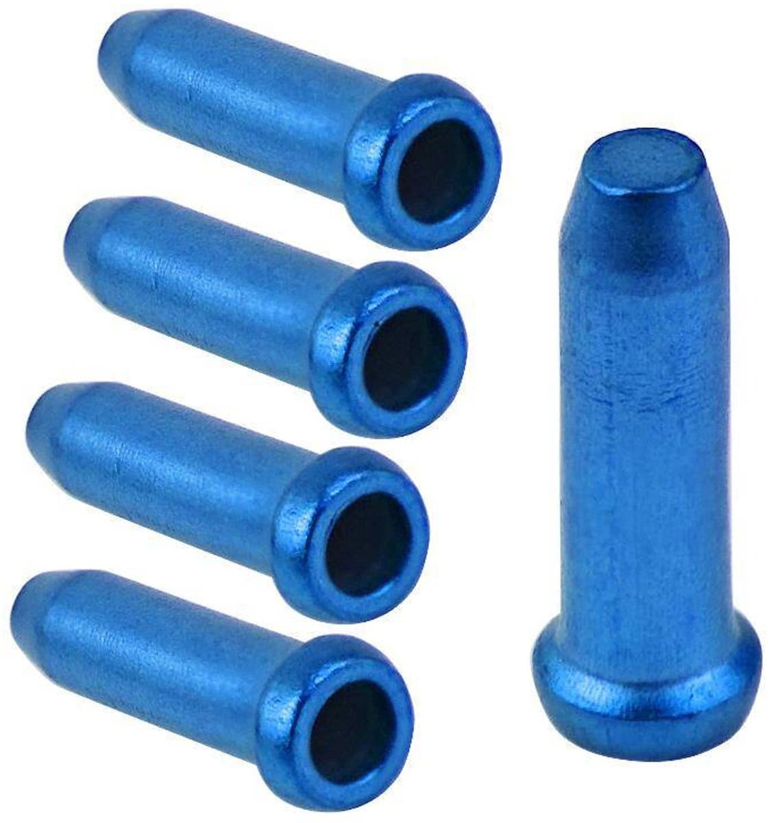 Accent - Aluminium Kabeluiteinden - 2,3 mm - Blauw - Roestbestendig