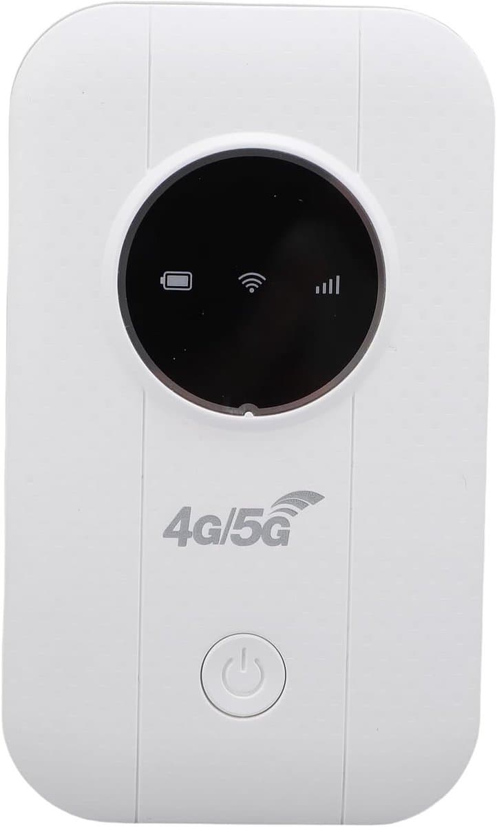 Draagbare 4G 5G Wifi Router met SIM-slot voor Reizen en Onderweg