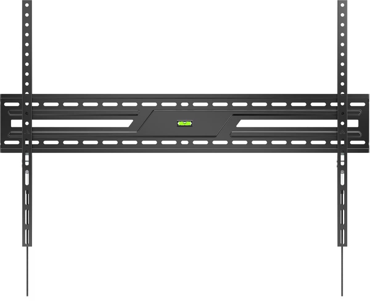 Serioux TV Muurbeugel SRXA-43X100F – Geschikt voor 43″–100″ – Vast (Fixed Mount) – Tot 75 kg – Universeel – Zwart
