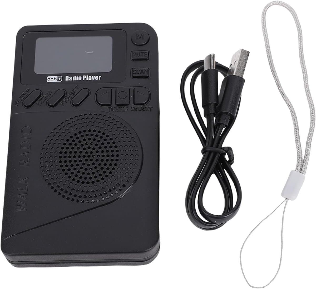 Draagbare Radio - Oplaadbare Muziekspeler - Luisterplezier Binnen - Ingebouwde Bluetooth Speaker - Compact Formaat