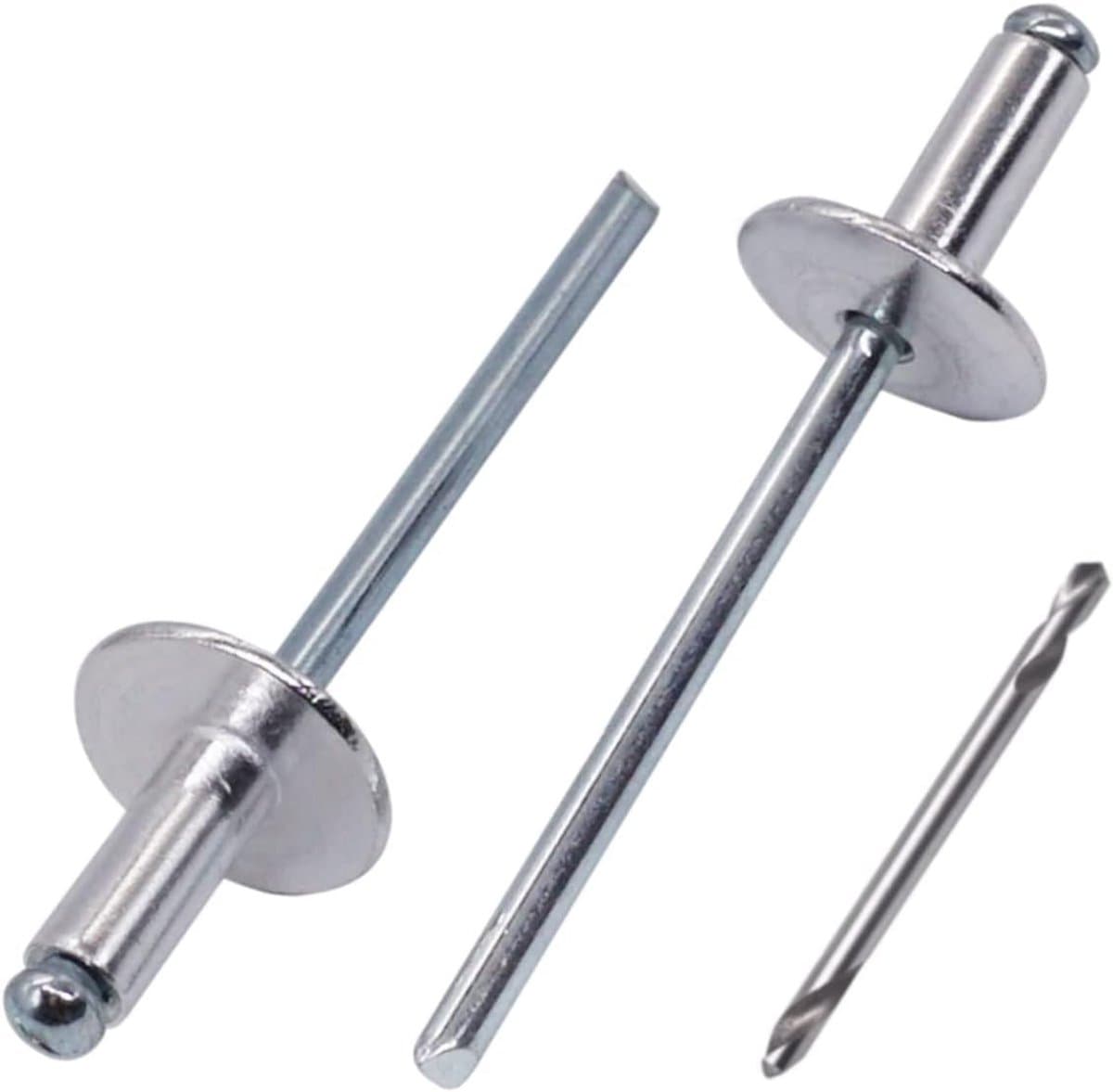 Grote Flens Aluminium Blindklinknagels 4,0 x 10 mm - 300 Stuks