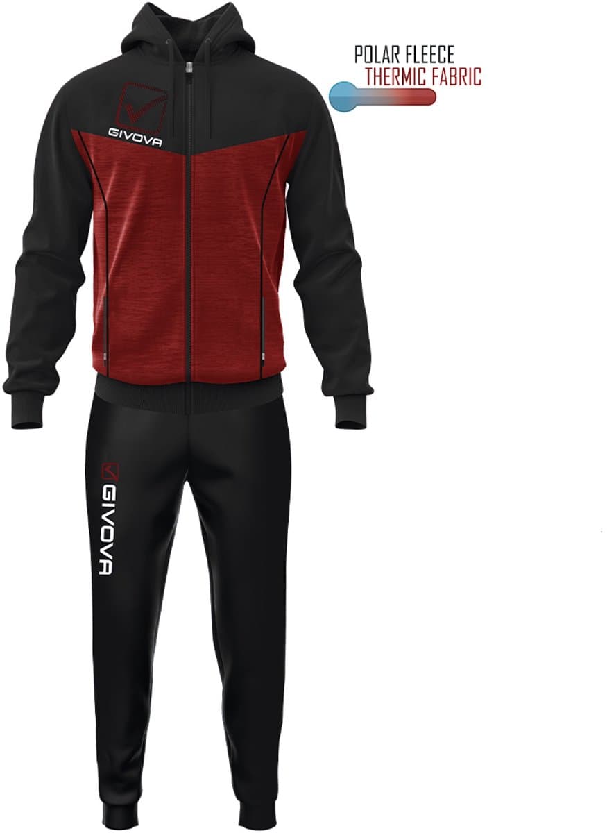 Givova Visa Melange Trainingspak Geel 4XL Man