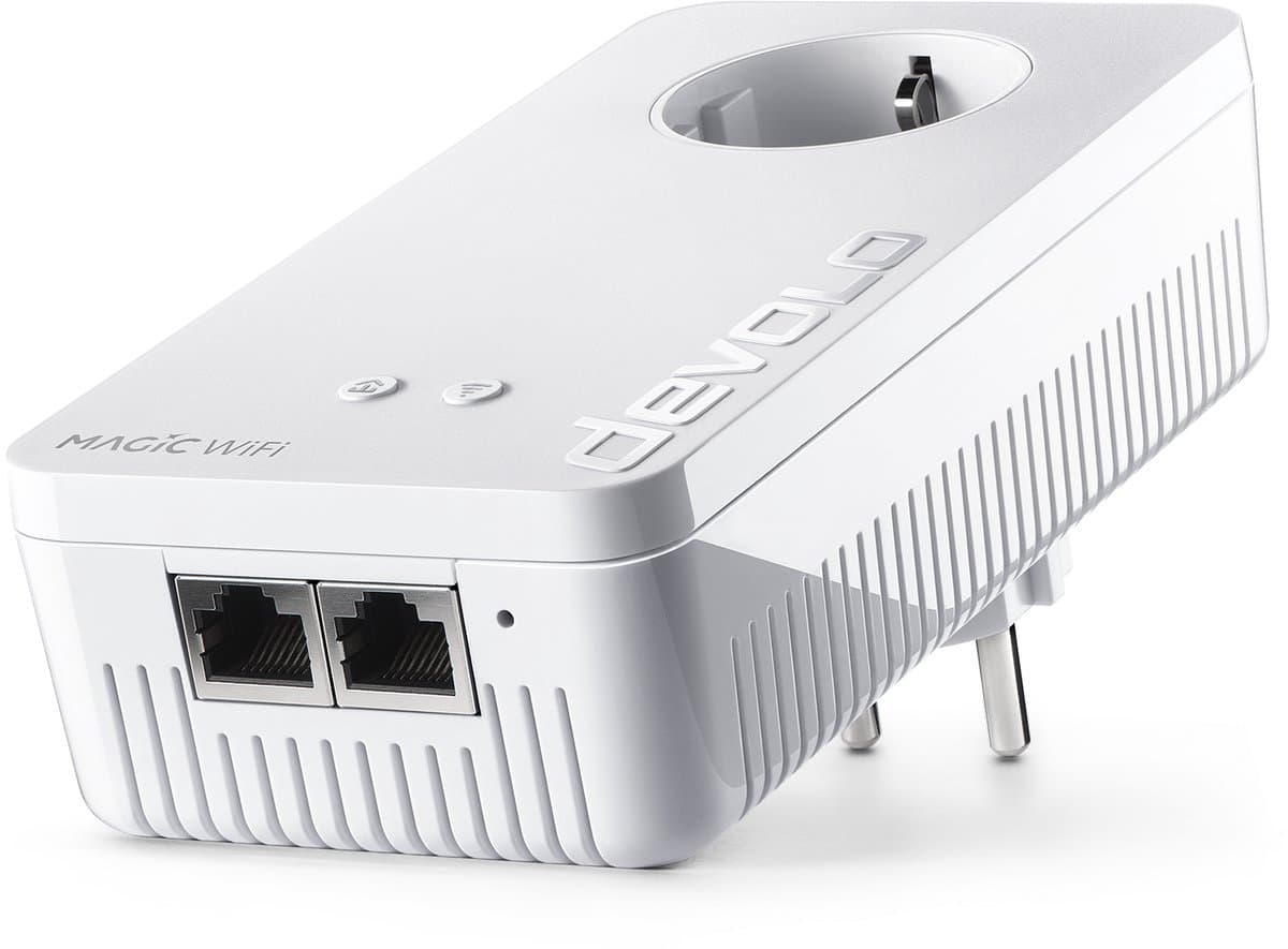devolo Magic 2 WiFi 6 Next - Powerline Adapter - Mesh WiFi - WiFi 6 - 3000 Mbps - Uitbreidingsadapter - NL