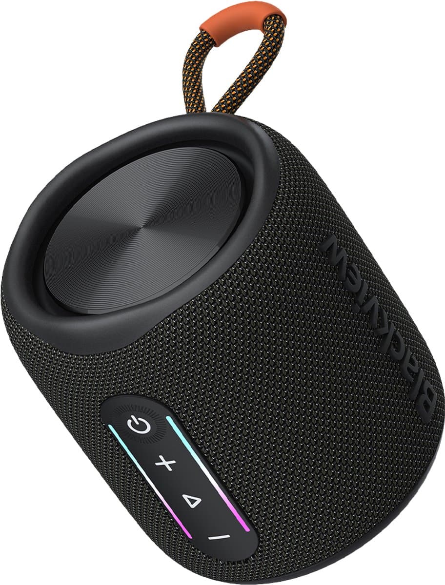 Blackview AuraBass 2 - Bluetooth Speaker - Draagbare Speaker met Bluetooth - Draadloze Muziek Box - 7 uur - True Wireless Stereo - BT 5.3 - Waterbestendig IPX7 - Zwart